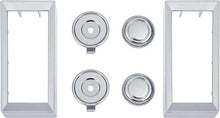 1970-81 F-Body Bezel And Knob Set - Chrome