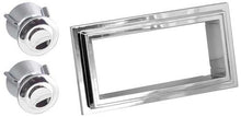 1969-73 Mustang RetroSound Chrome Radio Bezel/Knobs