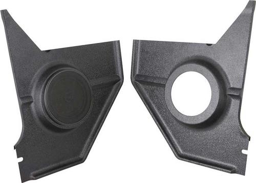 1967-68 Mustang Kick Panels with Standard RetroMod 50 Watt 6.5" Speakers
