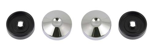 1949-57 GM RetroSound Chrome/Black Radio Knobs