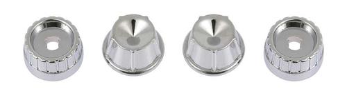 1958 GM RetroSound Chrome Radio Knobs