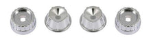 1958 GM RetroSound Chrome Radio Knobs