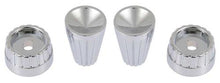 1958-62 GM RetroSound Chrome Radio Knobs