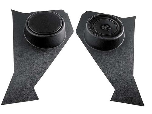 1957 Bel Air, 150, 210, Nomad; RetroSound Kick Panels With Premium 100 Watt Speakers - Pair