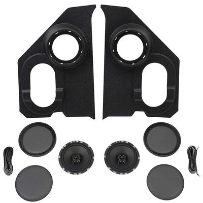 1960-66 GM Truck RetroSound Kick Panels With Premium 100 Watt Speakers - Pair