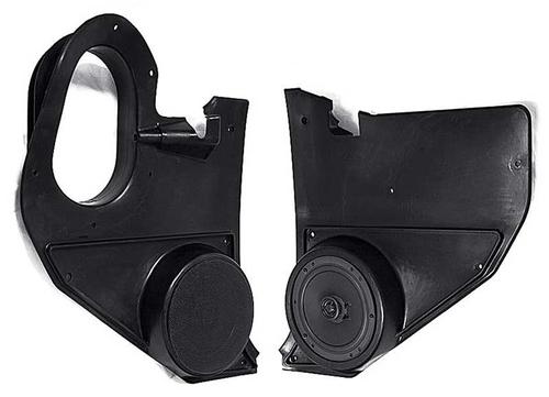 1973-85 GM Truck RetroSound Kick Panels With Standard 100 Watt Speakers - Pair