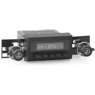 1969-77 Camaro / Firebird / Nova; Daytona Radio; Motor 4; Black Pushbuttons; Black Knobs