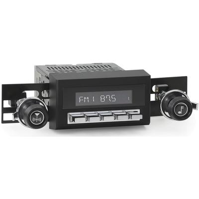 1969-77 Camaro / Firebird / Nova; Daytona Radio; Motor 4; Chrome Pushbuttons; Chrome Knobs