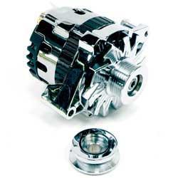 1985-87 Chrome 105 Amp Alternator