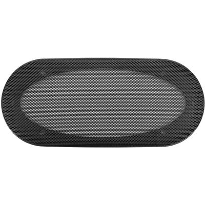 4" x 10" Speaker Grill; With Mounting Ring