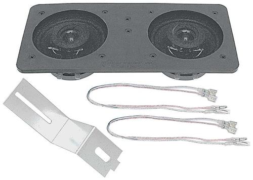 100 Watt 4" x 10" Dual Center Dash Mount Speaker; Custom Autosound