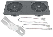 100 Watt 4" x 10" Dual Center Dash Mount Speaker; Custom Autosound