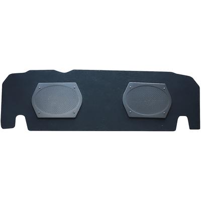 1955-57 Ford Thunderbird; Rear Speaker Panel Assembly; 6" x 9" 200 Watt Speakers