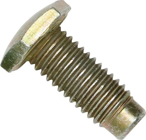 1967-72 Buick, Chevy, Pontiac, Olds; Rear Seat Bolt Anchor Bolt; 1/2-13 Coarse Thread; w/o Shoulder