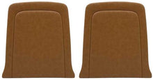 1967 Mustang Standard Seat Back Panels - Saddle