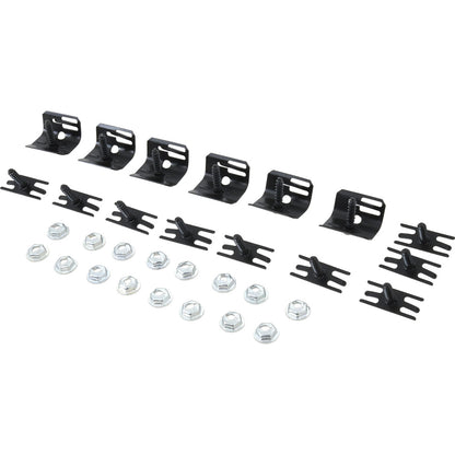 SC6001 - 1960 Impala; Tail Light Panel Trim Molding Clip Set, 16 Clips & 16 Pal Nuts