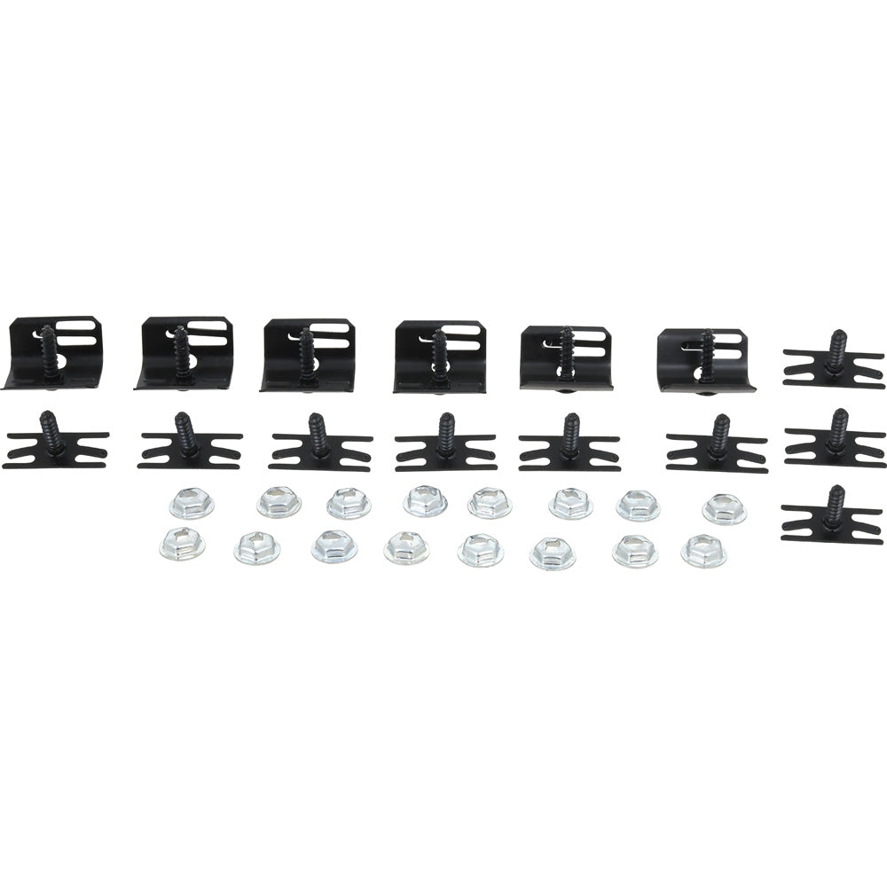 SC6001 - 1960 Impala; Tail Light Panel Trim Molding Clip Set, 16 Clips & 16 Pal Nuts