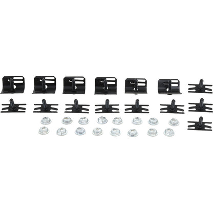 SC6001 - 1960 Impala; Tail Light Panel Trim Molding Clip Set, 16 Clips & 16 Pal Nuts