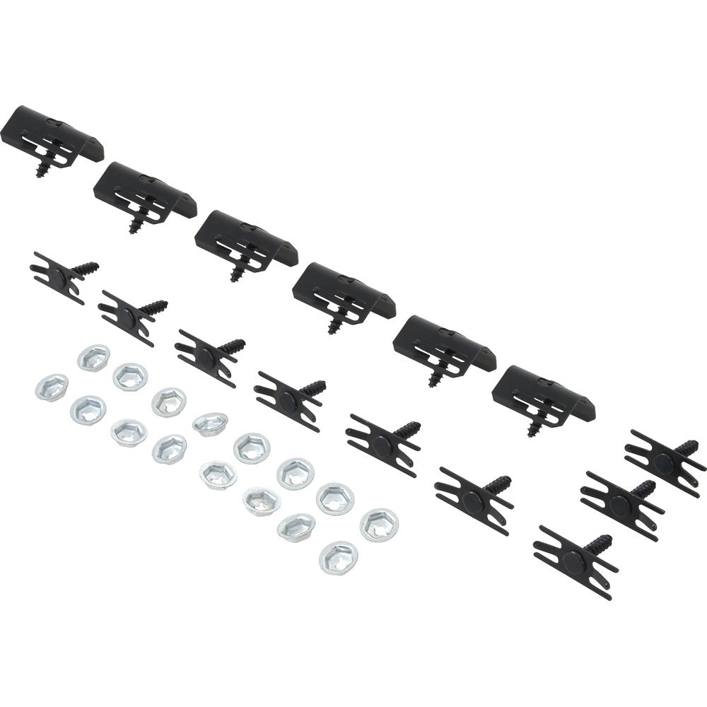 SC6001 - 1960 Impala; Tail Light Panel Trim Molding Clip Set, 16 Clips & 16 Pal Nuts