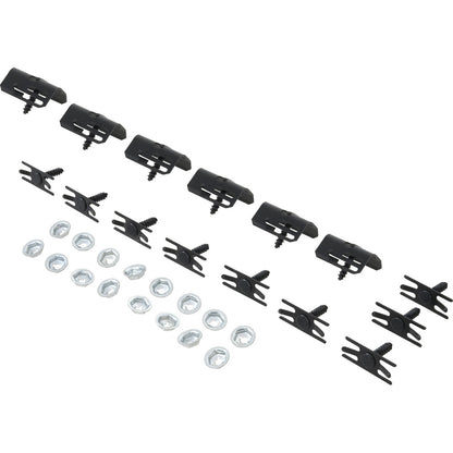 SC6001 - 1960 Impala; Tail Light Panel Trim Molding Clip Set, 16 Clips & 16 Pal Nuts