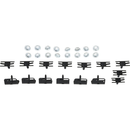 SC6001 - 1960 Impala; Tail Light Panel Trim Molding Clip Set, 16 Clips & 16 Pal Nuts