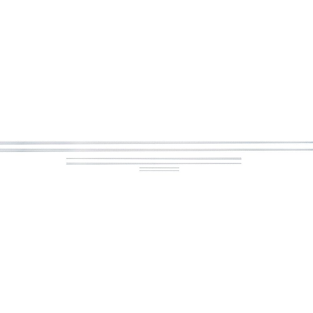 SC63123 - 1963 Impala SS; Body Side Molding Insert Set; Authentic Engine Turned Aluminum; 6 Piece Set
