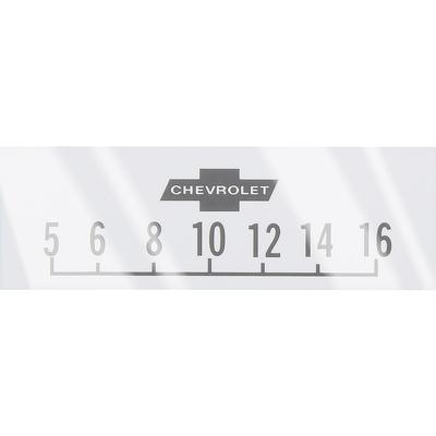 RetroSound Radio Screen Protector Set with Solid Bow Tie Logo with Chevrolet
