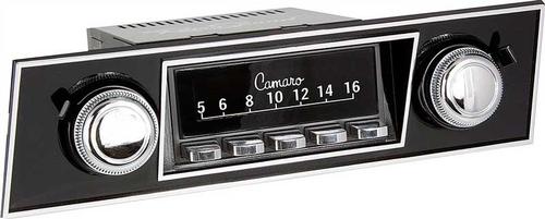 RetroSound Radio Screen Protectors With Camaro Script Logo - Set of 3