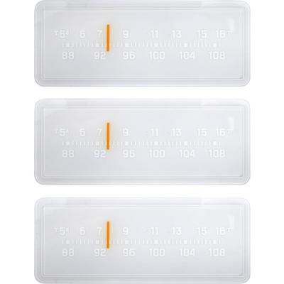 RetroSound Dallas Tempered Glass Vintage Overlay - Set of 3