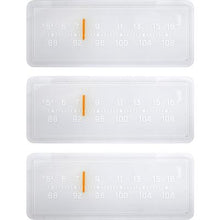 RetroSound Dallas Tempered Glass Vintage Overlay - Set of 3