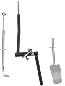 1967-69 Camaro / Firebird, 1968-74 Nova Race Style Nickel Plated Accelerator Pedal with Linkage