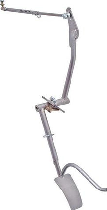 1967-69 F-Body, 1968-74 X-Body Race Style with Toe Hook Nickel Plated Accelerator Pedal / Linkage