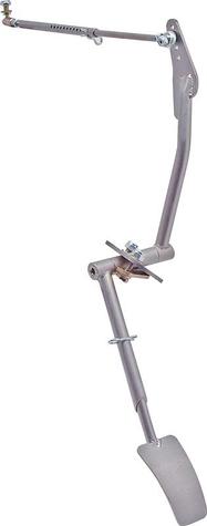 1963-67 Nova accelerator Pedal With Linkage Nickel Race Style
