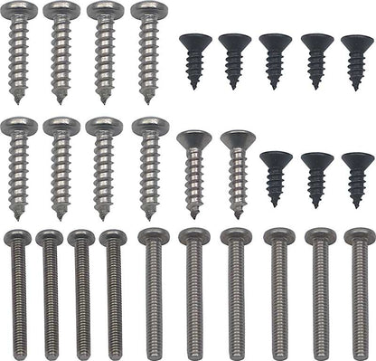 SK1003 - 1967-72 GM Pickup without Wheel Opening Moldings 30 Piece Exterior Screw Set