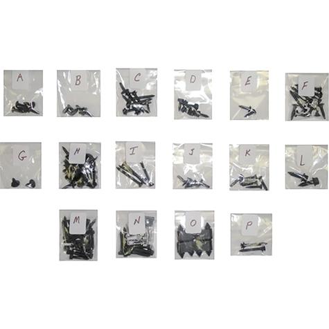 SK1966 - 1982-92 Camaro, Firebird; Interior Screws Kit; Correct Torx Star Head for Console and Dash; 129 Pieces