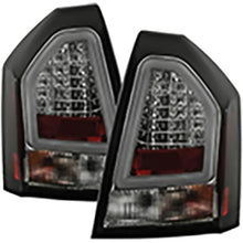 2005-2007 Chrysler 300C; Version 2 Light Bar LED Tail Lights; Smoke