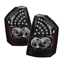 2008-2010 Chrysler 300C; LED Tail Lights; Black