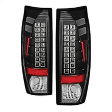 2002-2006 Chevrolet Avalanche; LED Tail Lights; Black