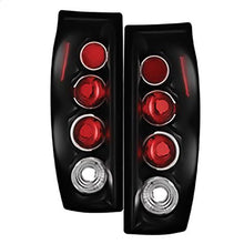 2002-2006 Chevrolet Avalanche; Euro Style Tail Lights; Black