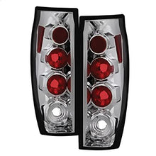 2002-2006 Chevrolet Avalanche; Euro Style Tail Lights; Chrome