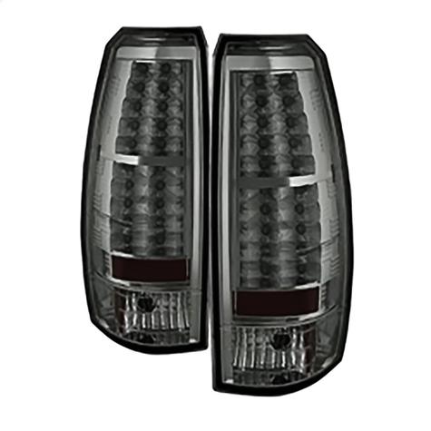 2007-2013 Chevrolet Avalanche; LED Tail Lights; Smoke