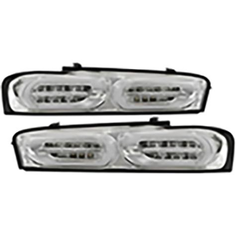 2016-2018 Chevrolet Camaro; LED Tail Lights; Sequential Turn Signal; Chrome