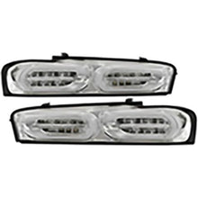 2016-2018 Chevrolet Camaro; LED Tail Lights; Sequential Turn Signal; Chrome