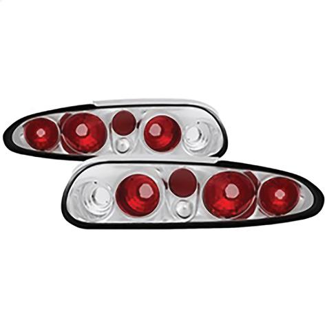 1993-2002 Chevrolet Camaro; Euro Style Tail Lights; Chrome