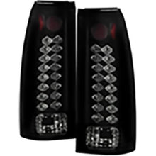 1988-1998 Chevrolet C1500 & 1992-1994 Chevrolet Blazer; LED Tail Lights; Black Smoke