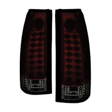 1988-1998 Chevrolet C1500 & 1992-1994 Chevrolet Blazer; LED Tail Lights; Red Smoke