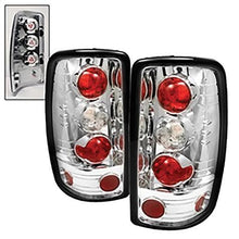 2000-2006 Chevrolet Tahoe; Euro Style Tail Lights; Chrome