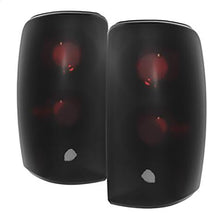 2000-2006 Chevrolet Tahoe; Euro Style Tail Lights; Black Smoke