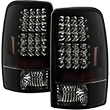 2000-2006 Chevrolet Tahoe; LED Tail Lights; Black Smoke