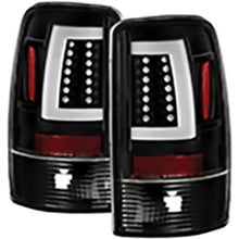 2000-2006 Chevrolet Tahoe; Version 2 Light Bar LED Tail Lights; Black